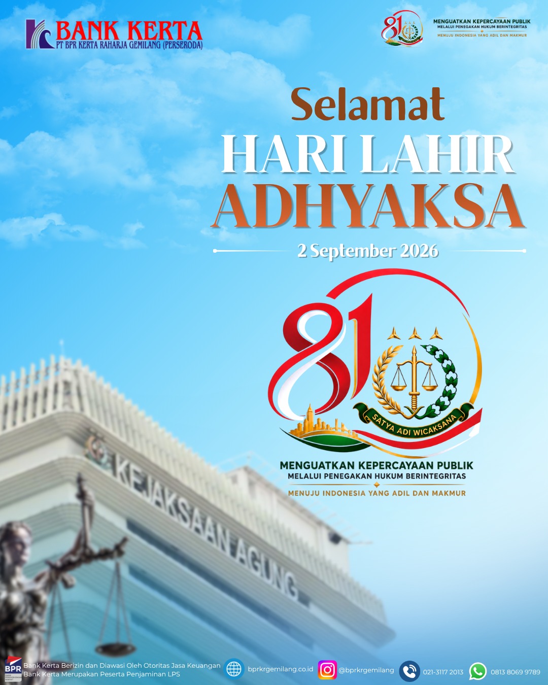 HUT Kejaksaan RI Ke-81